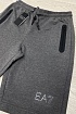 Мужские серые шорты Emporio Armani 7