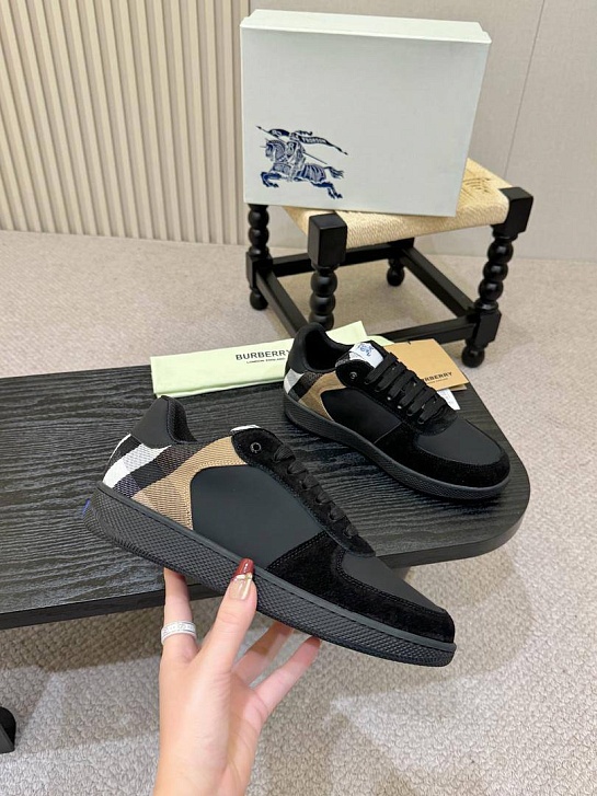 Мужские кроссовки Burberry Terrace - Black