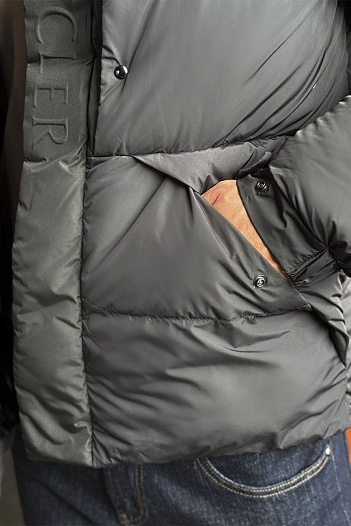 Мужской пуховик Moncler Madeira - Dark Grey   