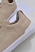 Бежевые кроссовки Ermenegildo Zegna Triple Stitch Suede