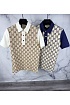 Мужское поло Gucci GG monogram all-over - White / Beige
