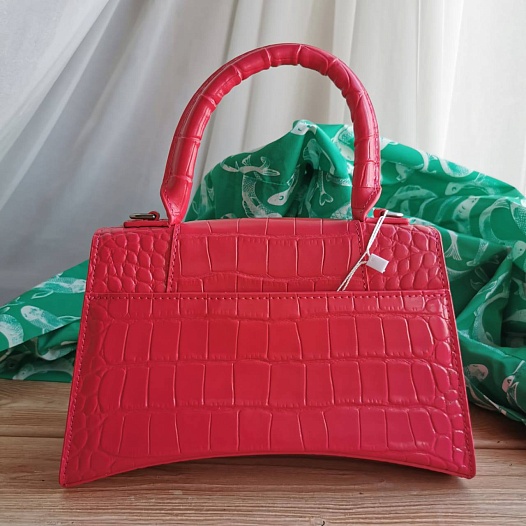 Кожаная сумка Balenciaga Hourglass S 23x14.5 см   