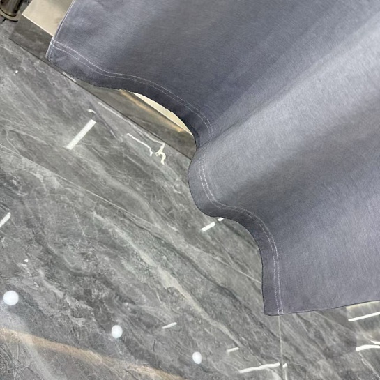 Серая оверсайз футболка Chrome Hearts Premium