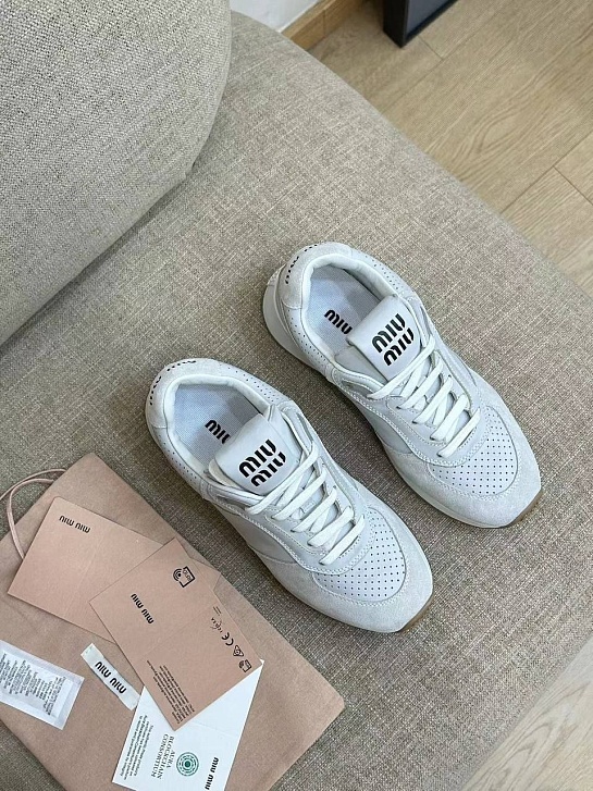 Женские кроссовки MIU MIU Premium - Grey