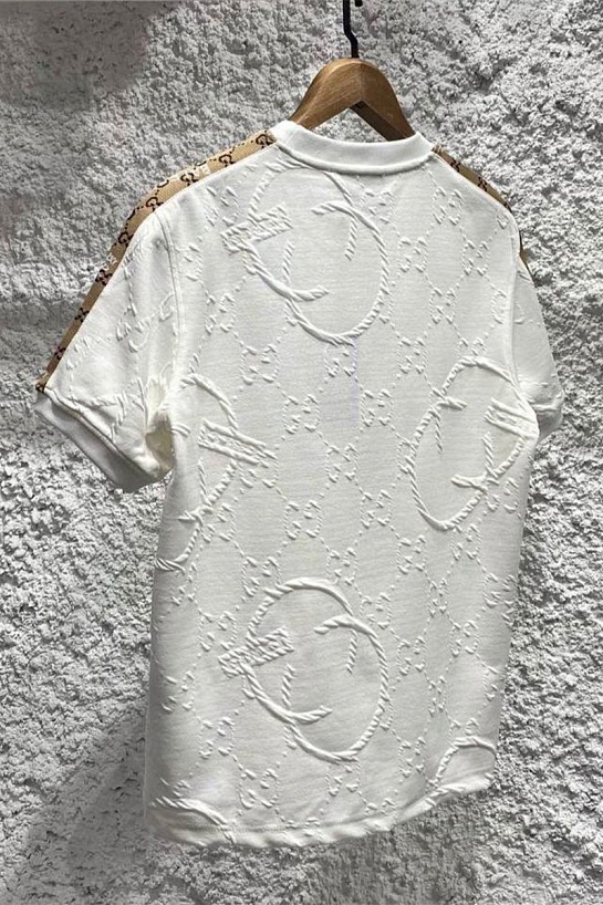 Мужская серая футболка Gucci x Balenciaga Collaboration