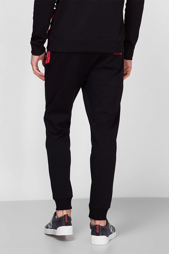Чёрные спортивные штаны Hugo Boss Berlin