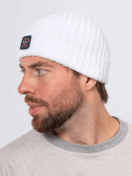 Шапка Paul & Shark logo-badge - White