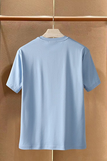 Мужская футболка Loro Piana Premium - Light Blue   
