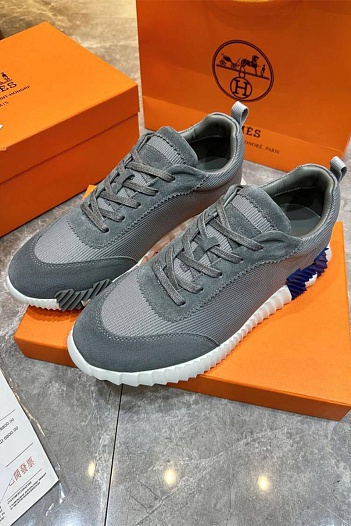Мужские кроссовки Hermes Bouncing - Grey   