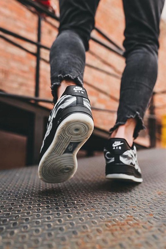 Кроссовки Nike Air Force 1 Low "Skeleton" - Black