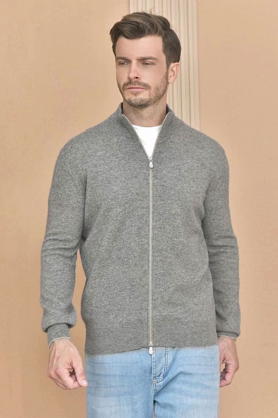 Кашемировый свитер Brunello Cucinelli Premium - Grey