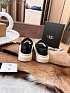 Женские замшевые ботинки UGG Tasman Hybrid - Black / White
