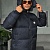 Мужская куртка Moncler тёмно-синего цвета