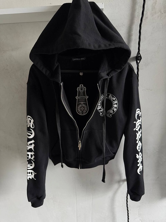 Женская кофта на молнии Chrome Hearts premium