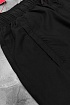 Мужские чёрные шорты Hugo Boss logo-print
