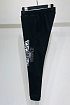 Мужские чёрные штаны Versace Greca-detail
