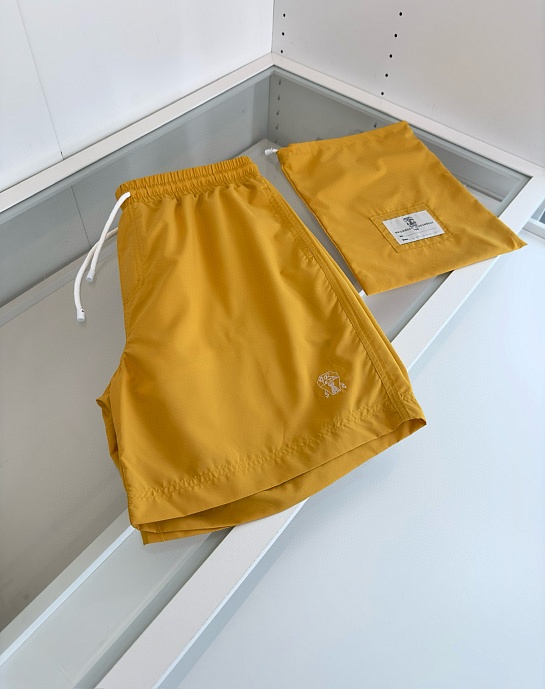 Мужские шорты Brunello Cucinelli Premium - Yellow