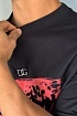 Мужская чёрная футболка Dolce&Gabbana