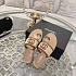Женские кожаные шлёпанцы Chanel premium