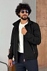Мужская чёрная ветровка Kiton