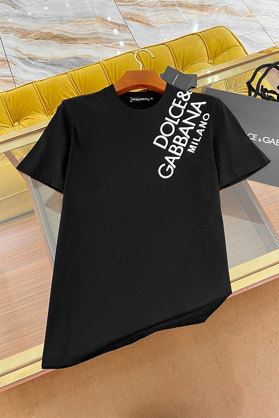 Мужская футболка Dolce & Gabbana Premium - Black