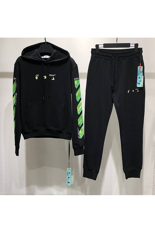 Мужские чёрные штаны Off-White Marker Arrow