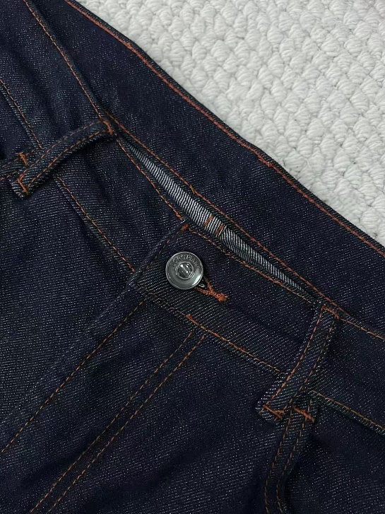 Мужские тёмно-синие джинсы Loro Piana Premium