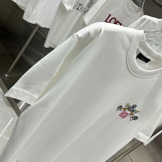 Белая оверсайз футболка Givenchy Premium