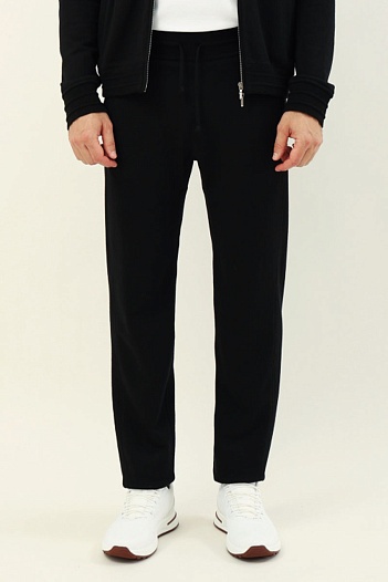 Чёрные спортивные штаны Loro Piana premium   
