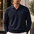 Поло с длинным рукавом Loro Piana premium - Navy