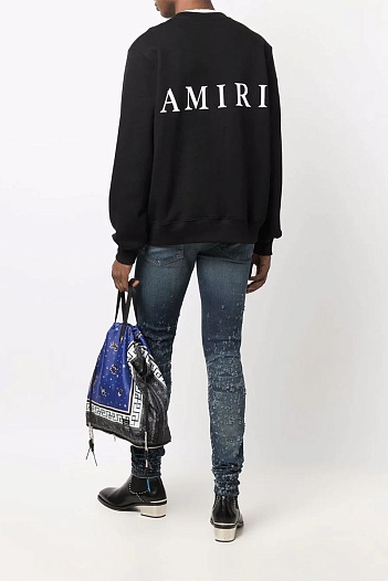 Чёрный мужской свитшот Amiri M.A. Core logo-print   