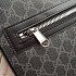 Кожаная сумка Gucci GG Black Supreme Square messenger bag 27x26 см
