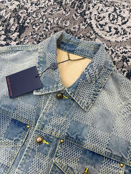 Джинсовая куртка Marque Louis Vuitton Deposée Premium