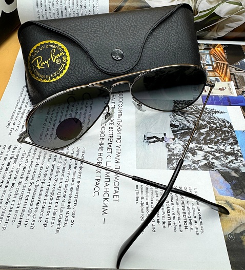 Солнцезащитные очки Ray-Ban Aviator Large Metal   