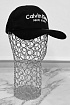 Бейсболка чёрного цвета Calvin Klein logo-embroidered