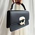 Женская сумка Karl Lagerfeld ikonik 22x15 см - Black