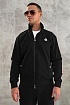 Чёрный спортивный костюм Moncler logo-patch