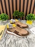 Мужские кроссовки Fendi FF logo - Brown