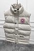 Жилет серого цвета Canada Goose logo-patch