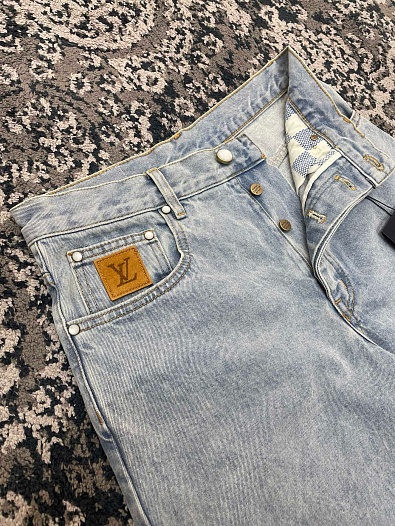 Джинсовые шорты Louis Vuitton Premium - Washed Indigo   