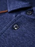 Мужское тёмно-синее поло Loro Piana premium