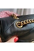 Кожаная сумка Love Puff 28x19 см