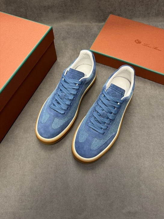 Мужские кроссовки Loro Piana Tennis Walk - Blue