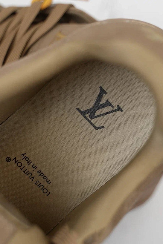 Мужские кроссовки Louis Vuitton Trainer - Beige