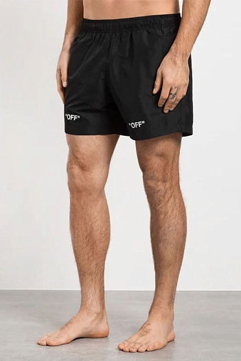 Мужские чёрные шорты Off-White   