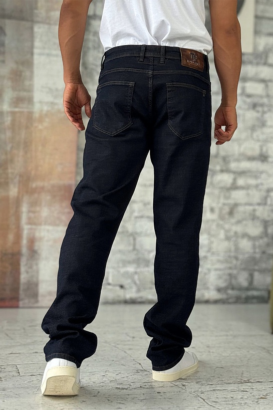 Мужские тёмно-синие джинсы Tom Ford regular fit