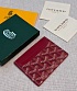 Кожаный кардхолдер Goyard Saint Sulpice premium 10.5x7 см