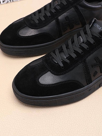 Комбинированные кроссовки Premiata Bonnie - Black   