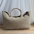 Замшевая сумка Bottega Veneta Cabat 40x28 см - Beige