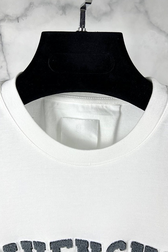 Мужская футболка Givenchy белого цвета